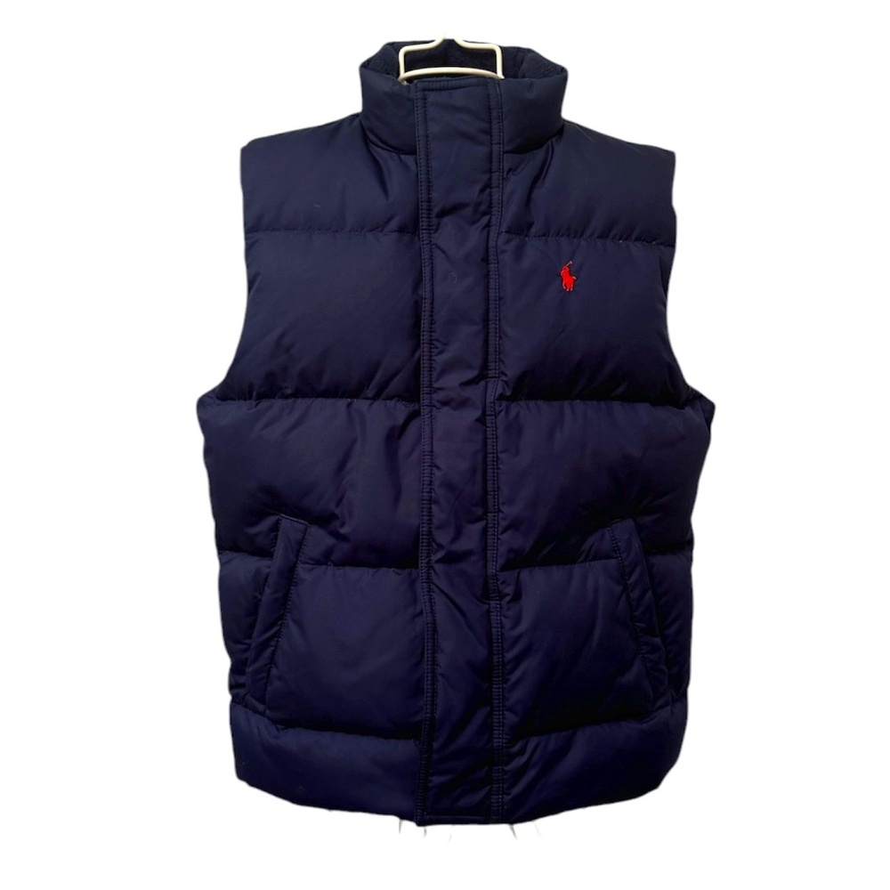 Ralph Lauren Kids Size 6 Down Vest ~ Polo Ralph Lauren Navy Down Vest Kids